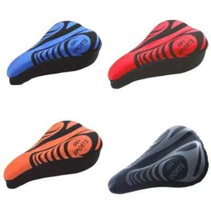 Memory Foam Bike Seat Cushion Pad Fits On Saddle For Soft Support Comfort -1 red - Picture 1 of 1