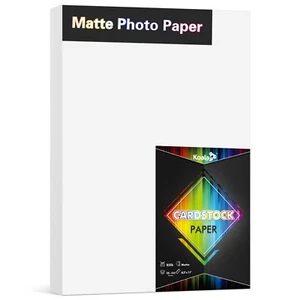 50-300 Sheets Koala Matte Photo Paper 8.5x11 230g 13Mil Thick Inkjet Photo Paper - Afbeelding 1 van 11