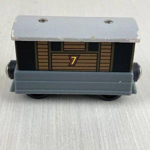 Thomas And Friends Toby The Team Engine #7 Ferrovia in legno magnetica 1996 - Foto 1 di 7