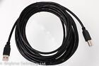 5m USB PC / Fast Data Synch Black Cable Lead for Epson Pro 4400 Printer
