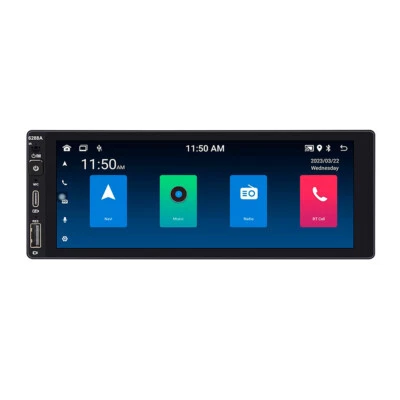 Android 10 Car Radio Bluetooth Stereo Touch Screen 1Din GPS WiFi USB Mirror Link - Image 1 of 4