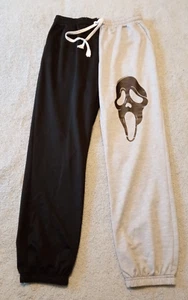 Pantalones deportivos SCREAM Ghostface negros y grises 100 % poliéster talla L - COMO NUEVOS - Imagen 1 de 4