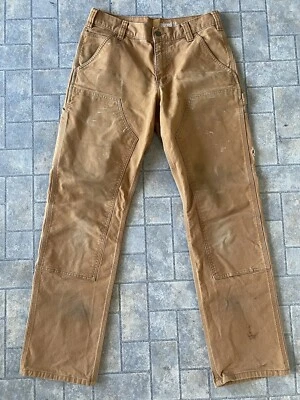 Брюки мужские Carhartt 103334 211 до колена 30x32 коричневые - Изображение 1 из 4