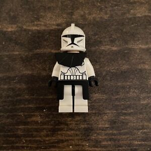 LEGO Star Wars Clone Commander sw0223 8098 minifigure Black Kama RARE