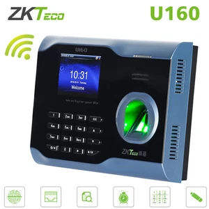 ZKTeco U160 WiFi Zeit Uhr Fingerabdruckerkennung Aufnahme Zeiterfassung - Bild 1 von 12