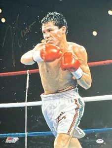 Julio Cesar Chavez Signed 16x20 Boxing Photo PSA 8A33949 - Picture 1 of 2