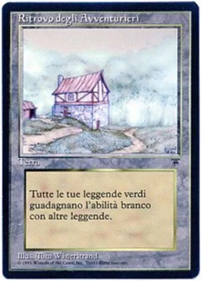 ADVENTURERS' GUILDHOUSE X1  MAGIC Mtg  ITALIAN LEGENDS  NEAR MINT/EXCELLENT! - Image 1 of 2
