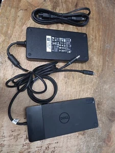 Estación de acoplamiento Dell WD19TB Thunderbolt USADA Dock incluye adaptador de corriente alterna de 180 W - Imagen 1 de 4