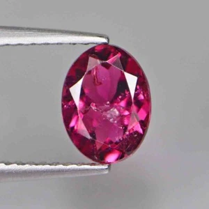 1.10 Cts Natural Rubelite Oval Cut Pink Color Loose Gemstones - Picture 1 of 5
