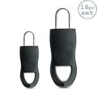 16x Universal Zip Repair Kit Replacement Clothing Luggage Zipper 2 Sizes Black