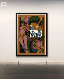 Póster de lienzo arte vaquero bebop 8x12 pulgadas arte de pared anime decoración del hogar SIN MARCO  - Imagen 1 de 5