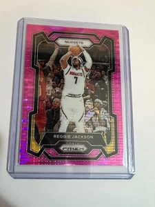 2023-24 Panini Prizm - Pink Pulsar Prizm #235 Reggie Jackson /42 - Picture 1 of 2