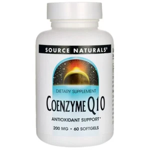 Source Naturals Coenzyme Q10 200 mg 60 Sgels - Picture 1 of 1
