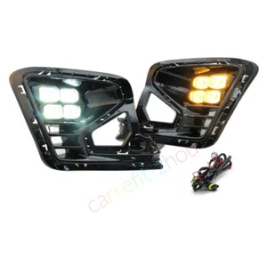 Front Bumper Fog Lamp FOR KIA RIO 2021-23 Daytime Running Light DRL Turn signal - Picture 1 of 7