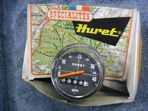 New "NOS" VGC, Huret Mini-Size Speedometer tested works, spins up nicely - Picture 1 of 8