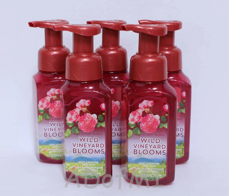 Bath & Body Works Foaming Hand Soap Wild Vineyard Blooms X5 - Image 1 of 1