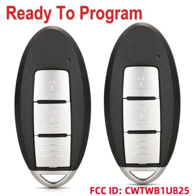 Mando a distancia con 2 llaves inteligentes TWB1G662 para Nissan Juke Leaf Cube Note Micra 2012-2016 Foto 1 de 4