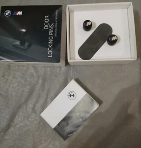 BMW OEM M Performance Door Locking Pins Pair Fits Most Models Brand New - Picture 1 of 2