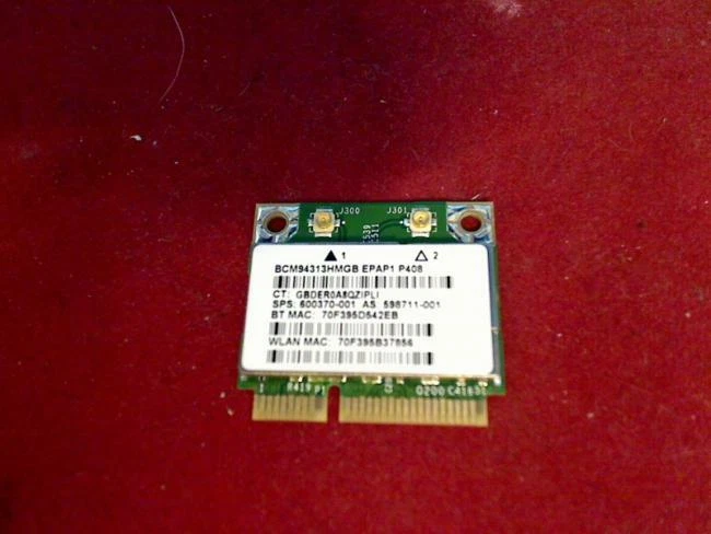 Wlan W-Lan WiFi Karte Board Modul Platine HP Mini 210-1040ez - Bild 1 von 1