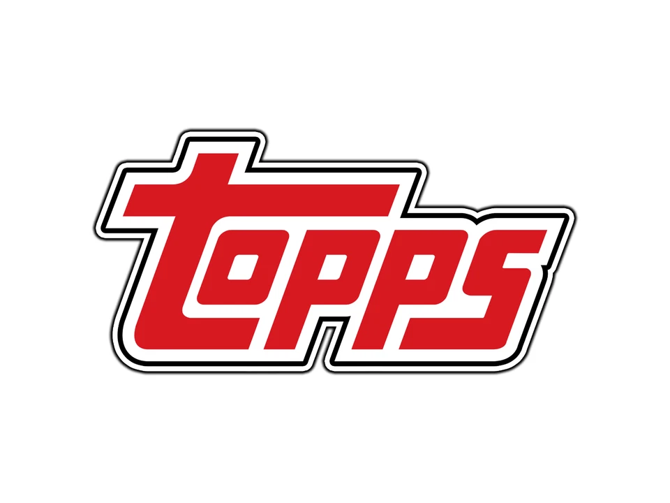 #0800 Topps Logo #1 Sticker Brand Waterproof Vinyl Decal Die-Cut Car Laptop - Image 1 of 1