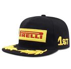 Pirelli F1 flache Krempe-Mütze mit Podium - kostenloser Versand aus den USA