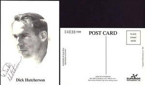 Cartolina Dick Hutcherson firmata - autografata 1991 superiore - deceduto 2005 - Foto 1 di 2