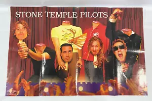 Vintage 1993 Stone Temple Pilots STP Headless Band Poster Funky RARE 34.5" X 22" - Picture 1 of 18