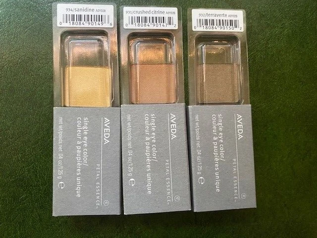 AVEDA Eye Color-931 Sanidine, 932 Terraverte & 931 Crushed Citrine NIB-LOT of 3! - Image 1 of 1