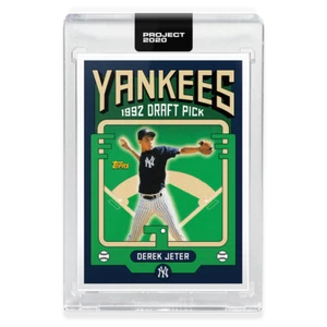 Topps Project 2020~1993 Derek Jeter #59 By Grotesk PR:6511 - Picture 1 of 2