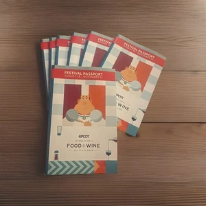 Disney Epcot Food and Wine Festival Passport Guide 2025 Brandneu Mint - Bild 1 von 1
