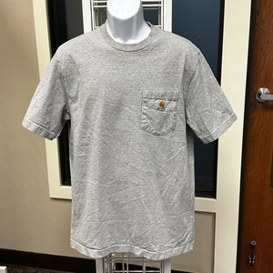 Carhartt Shirt Mens Medium Original Fit K87 Workwear Pocket Classic Tee - Picture 1 of 7