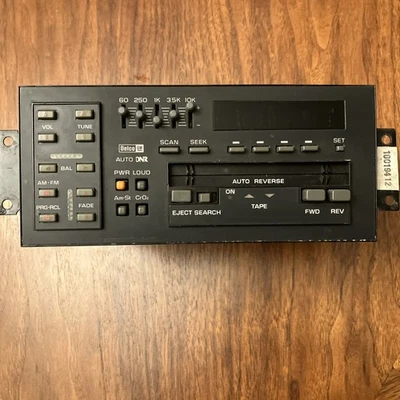 Rare Buick ETR 80's Grand National Regal AM FM Radio CASSETTE EQUALIZER BUTTON - Image 1 of 4