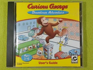Curious George: Downtown Adventure PC MAC CD-ROM Kids Learning Puzzle Game Win98 - Picture 1 of 10