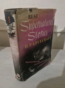 ANTIQUE Best Supernatural Stories of H. P. Lovecraft August DERLETH 1946 HB/DJ - Picture 1 of 11