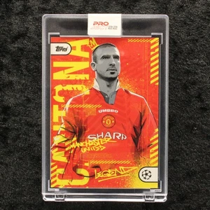 Topps Project 22 Eric Cantona Manchester United by Whip UEFA Soccer Cards - Picture 1 of 2