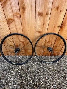 Shimano XT M756 Disc 26" Wheelset on WTB FX28 Rims + Skewers XTR Mavic - Picture 1 of 17