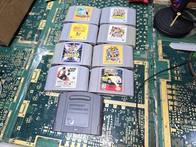 DK64 JAPAN w/Exact 4-JAPAN Mario & Robox Plus USA Games-ALL Play on Any N64-READ - Image 1 of 4