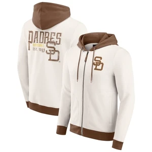 Men's Darius Rucker Collection by Fanatics Cream San Diego Padres Polar Fleece - Picture 1 of 6