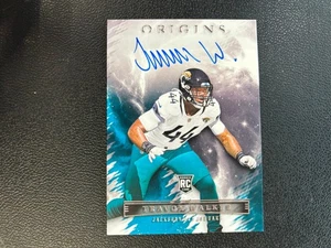 Travon Walker 2022 Origins Auto Autograph RC Jacksonville Jaguars E34 - Picture 1 of 2
