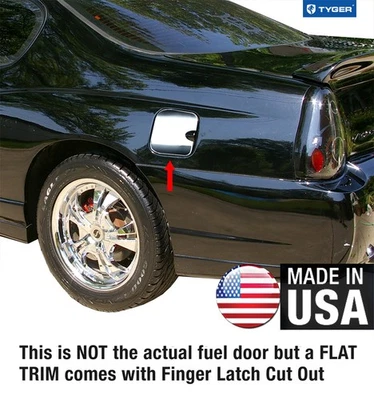 TYGER For 00-05 Chevrolet Monte Carlo Gas Cap Stainless Steel Fuel Cover - Image 1 of 2