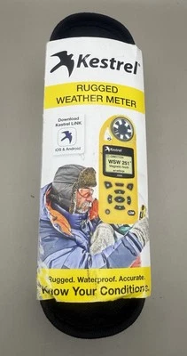 Kestrel 5500 Weather Meter w/ LiNK & Vane Mount Yellow 0855LVYEL NEW - Image 1 of 4