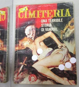 "CIMITERIA - UNA TERRIBILE STORIA DI VAMPIRI" - N. 119 - 1984 - Fumetti Adulti - Imagen 1 de 1