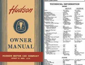 Hudson 1948 - 1948 Hudson Owner Manual - Picture 1 of 1