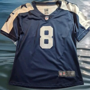 Dallas Cowboys NFL Troy Aikman #8 Football Sports Jersey Youth XXL 970 - Picture 1 of 11