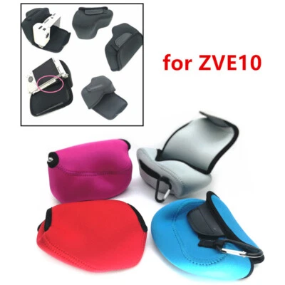 Funda de neopreno para cámara ZVE10 para Sony ZV-E10 con E PZ 16-50 mm f/3,5-5,6 OSS Foto 1 de 4