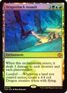 MTG Dragonback Assault | Tarkir: Dragonstorm Foil NM - Picture 1 of 1