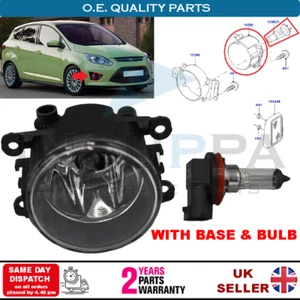 Faro antiniebla de punto delantero para Ford C-Max Fiesta Focus Fusion Tourneo Transit - Imagen 1 de 12