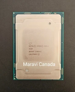 Intel Xeon Gold 5118 2.30GHz 12-Core 16.5MB LGA-3647 CPU Processor SR3GF Grade A - Afbeelding 1 van 1