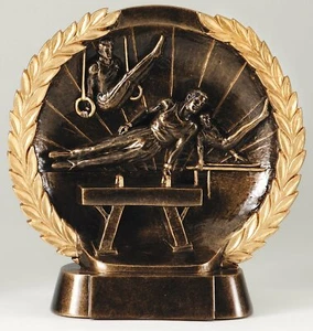 Trofeo de Gimnasia Masculino 7.5" Personalizado Gratis - Imagen 1 de 2