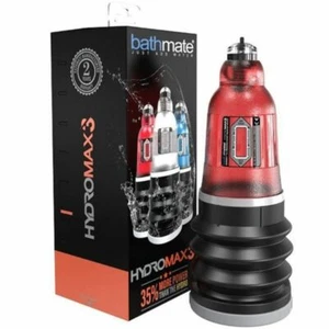 OUTLET Bomba pene ereccion succion alargar engordar micro-penes. HYDROMAX 3 ROJO - Imagen 1 de 3